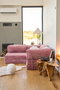 Atelier Del Sofa Sofá-Cama Esquinero Kanyon - Rosa